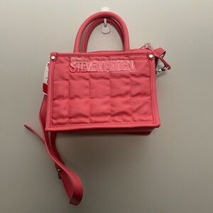 Steve Madden Coral Quilted Mini Bag